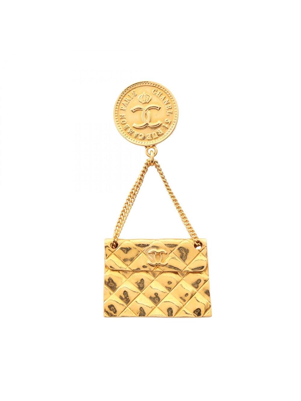 Chanel 95A Matelasse Bag Motif Brooch #362814C52B